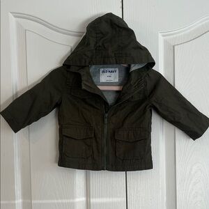 Old Navy Kids Raincoat - Dark Green